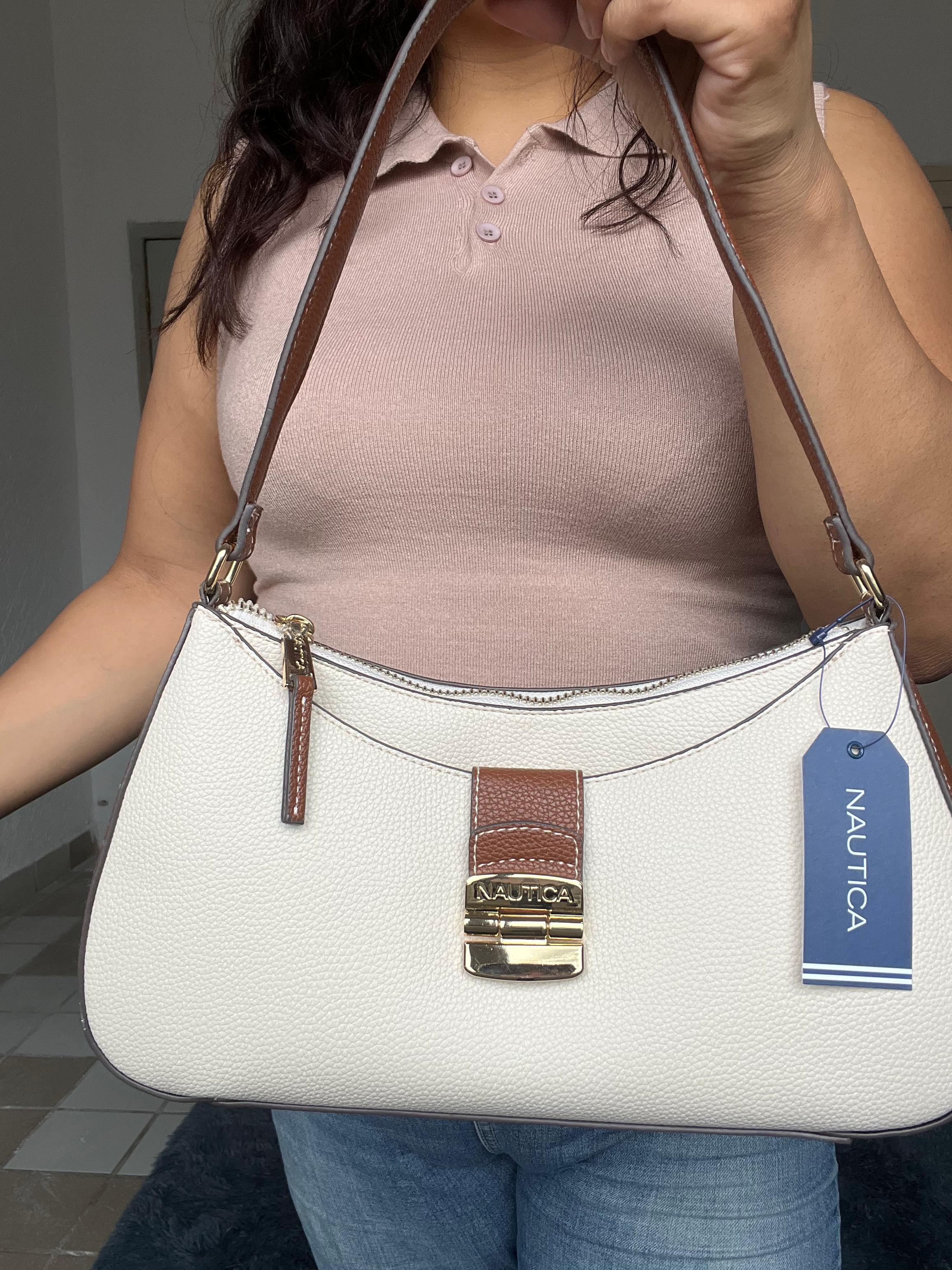 Bolsa Nautica Original Hobo Bicolor Elegante & Casual Premium
