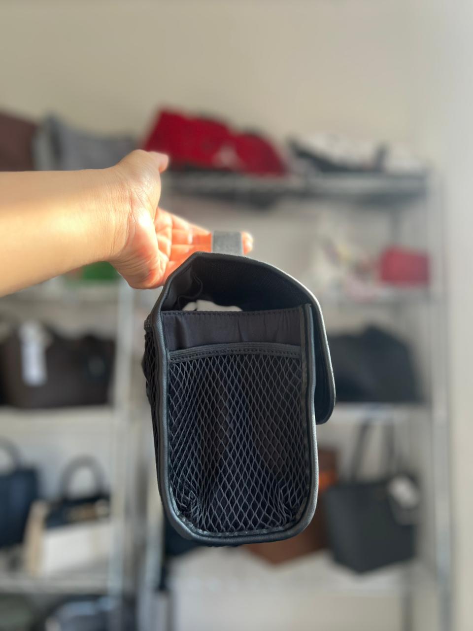 Cosmetiquera / Travel Pouch  Steve Madden Negro Organizador Compacto Premium
