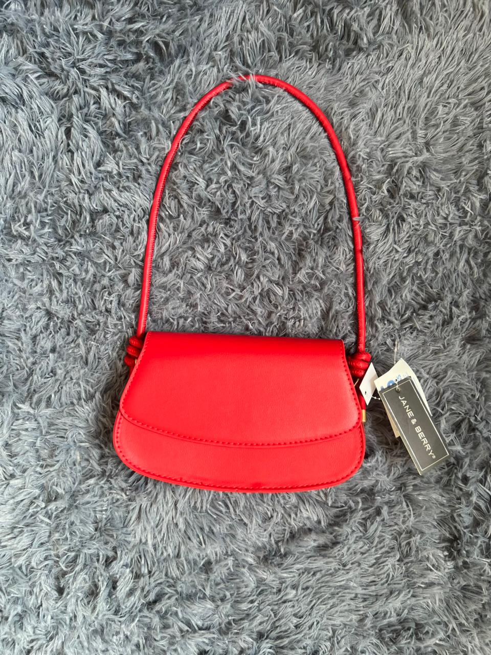 Bolsa Mini Shoulder Roja Jane & Berry – Crossbody Elegante Minimalista
