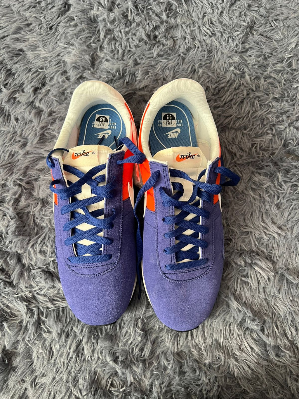 Tenis Nike Originales Retro Running Morado/Naranja | Sneakers Casual Vintage Unisex