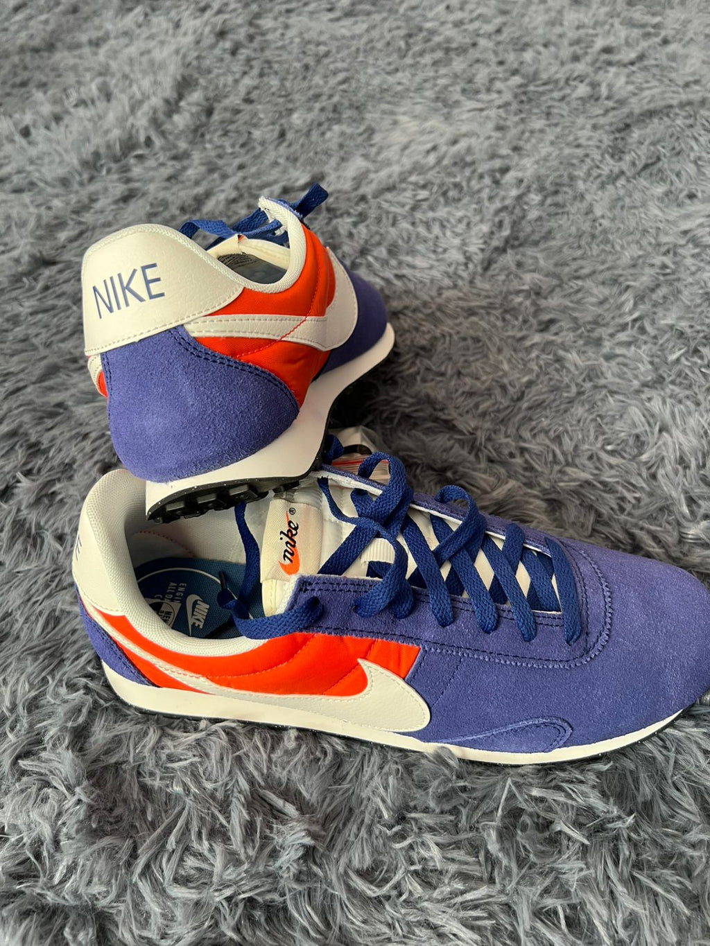 Tenis Nike Originales Retro Running Morado/Naranja | Sneakers Casual Vintage Unisex