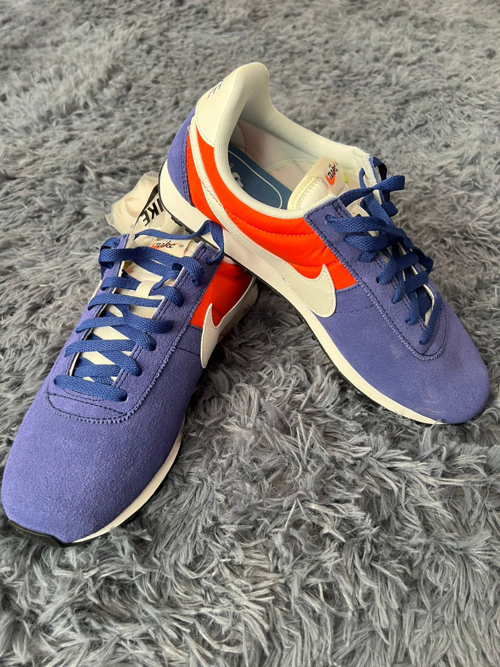 Tenis Nike Originales Retro Running Morado/Naranja | Sneakers Casual Vintage Unisex
