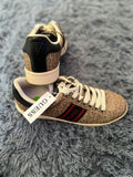 Tenis GUESS Originales Monograma Café | Sneakers Casual Premium Unisex