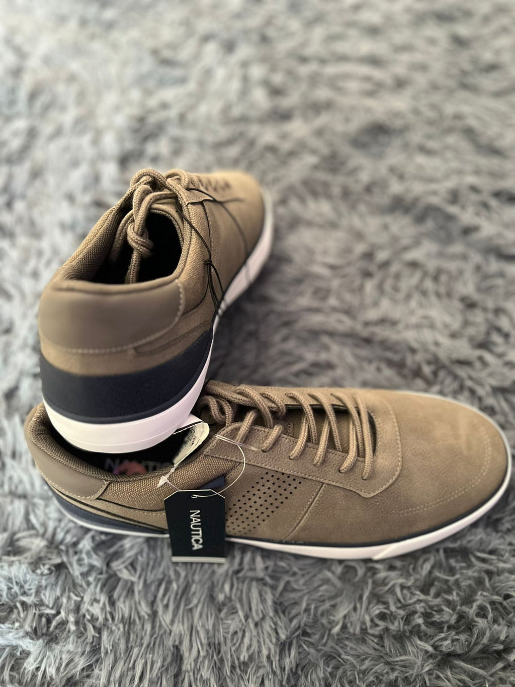 Tenis Nautica Originales Casual Café | Sneakers Urbanos Cómodos Premium Hombre