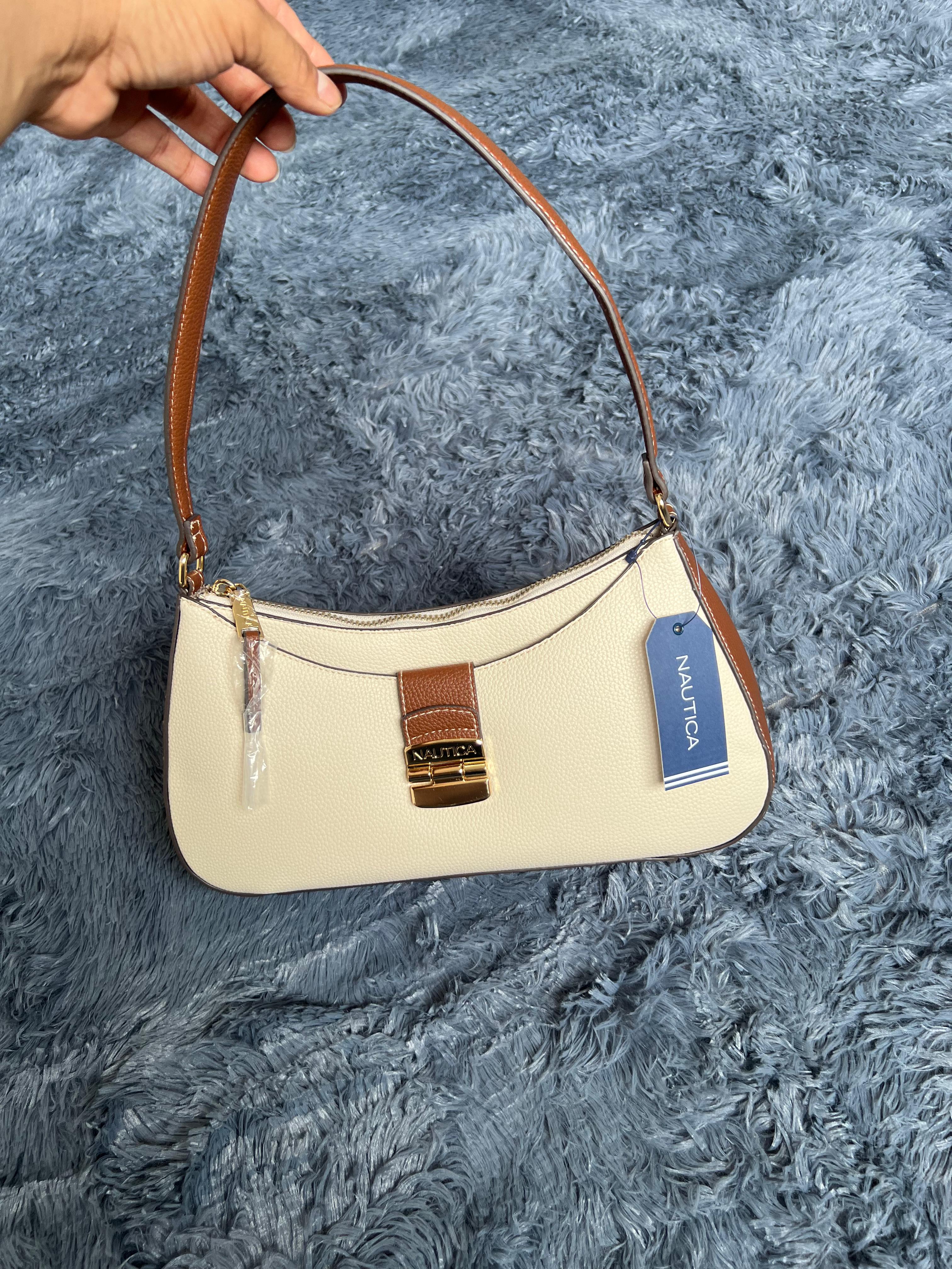 Bolsa Nautica Original Hobo Bicolor Elegante & Casual Premium
