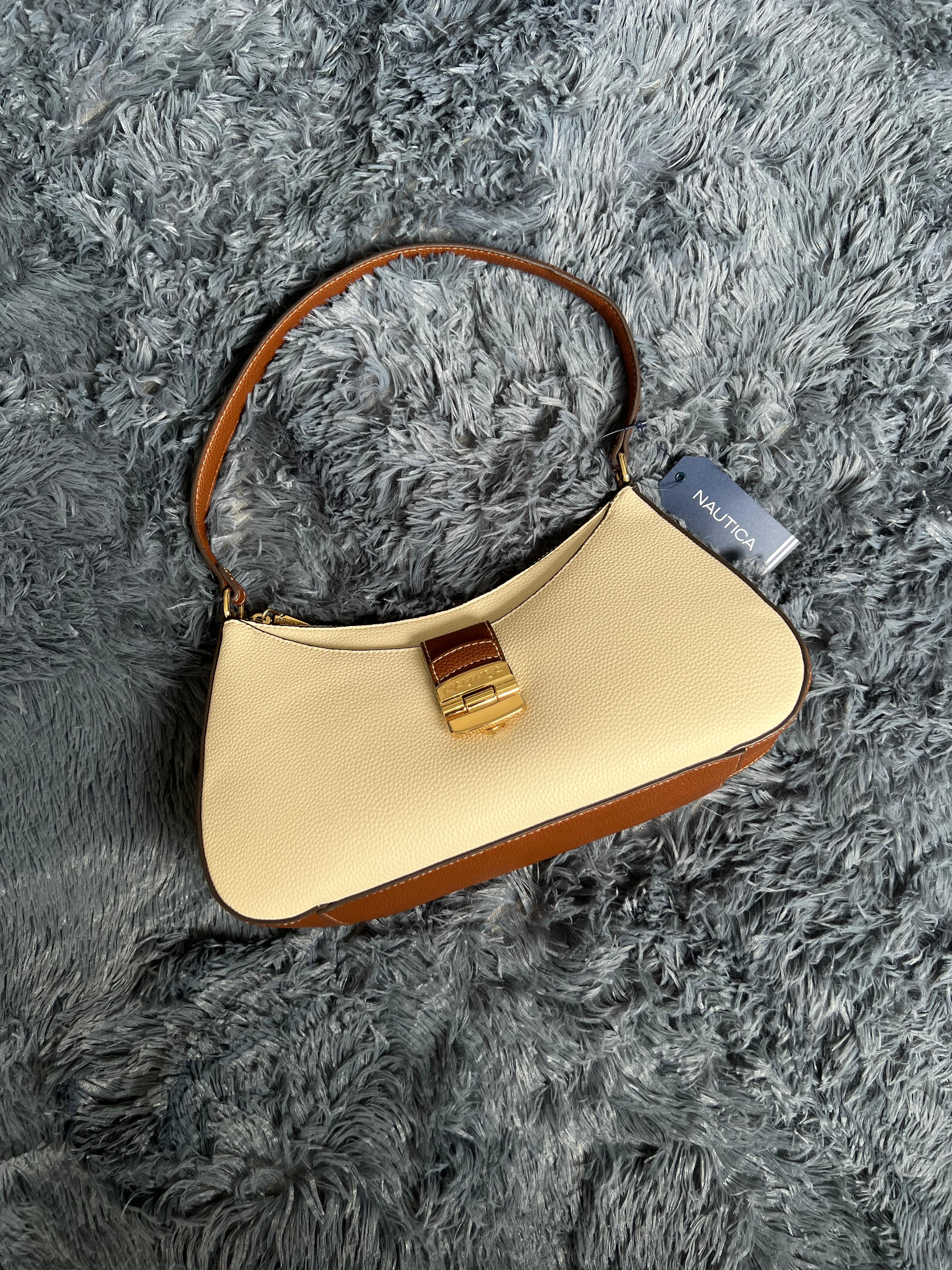 Bolsa Nautica Original Hobo Bicolor Elegante & Casual Premium